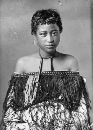 Maori woman from Hawkes Bay