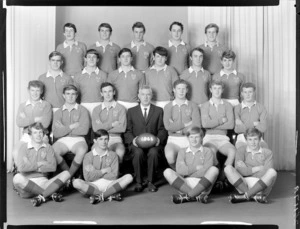 Onslow College, Wellington, 1st XV rugby team of 1966