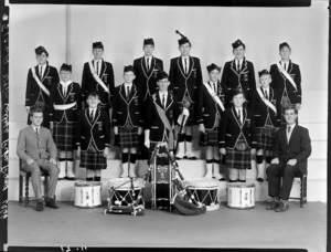 Wellington College Pipe Band 1966