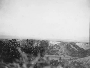 View looking north from Canterbury Mounted Rifles Hill, Gallipoli, Turkey