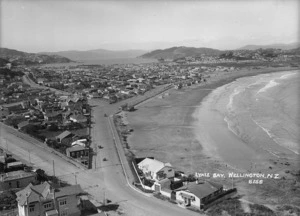 View of Lyall Bay, Wellington