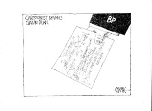 Cartoonist reveals game plan. 29 July 2010