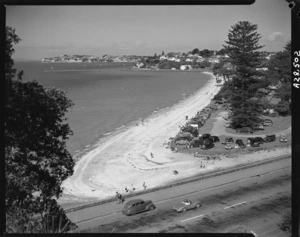 Mission Bay, Auckland - Photograph taken by Edward Percival Christensen