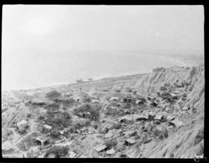 AMC camp, Walker's Ridge, Gallipoli, Turkey
