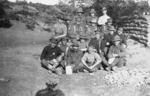 New Zealand Mounted Rifles Signals and Clerks, Gallipoli, Turkey