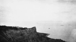 View towards Imroz from Russell's Top, Gallipoli, Turkey