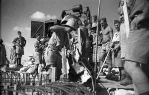 World War 2 New Zealand Engineers working in the Western Desert, North Africa