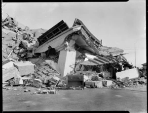 1931 Hawke's Bay earthquake, nurses hostel collapsed after earthquake, Napier