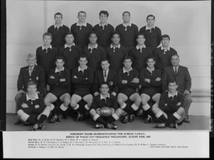 Northern Maori representatives, 75th Jubilee New Zealand Rugby Football Union, Prince of Wales Cup challenge, Wellington, August 19th 1967