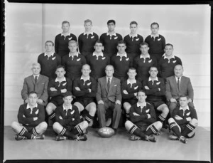 All Blacks, New Zealand representative rugby union team, of 1962, versus Australia, 1st test.