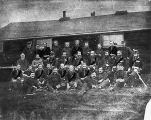 Nicholson, J L : Photograph of the soldiers of the 57th Regiment (Die-hards)