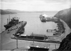 Miramar and Burnham wharves, Miramar, Wellington