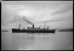 Steamship Arawa, Wellington Harbour
