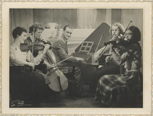 Steele Photography Ltd :Photograph of Auckland Community Arts Service Ensemble musicians
