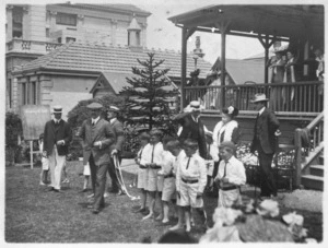 Sports day at Gladys Sommerville's school, Thorndon, Wellington