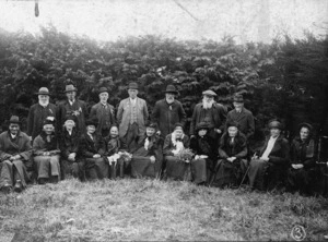 Original settlers at Norsewood during the Golden Jubilee celebrations