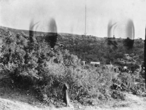 View of part of the Canterbury Mounted Rifles bivouac, Gallipoli, Turkey
