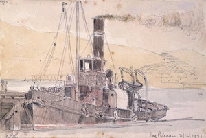 Haylock, Arthur Lagden 1860-1948 :Tug Pelican