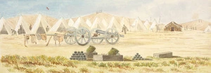 Hamley, Joseph Osbertus, 1820-1911 :Camp at Patea [1865]