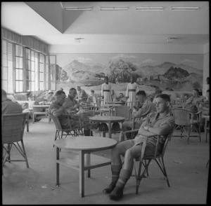 World War 2 soldiers, New Zealand Forces Club, Cairo, Egypt