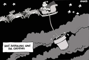 Ekers, Paul, 1961-:What Australians want for Christmas. 16 December 2006