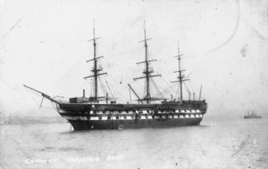 The navy training ship, Conway