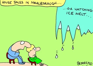 House sales in Marlborough ... or watching ice melt... 5 August 2010