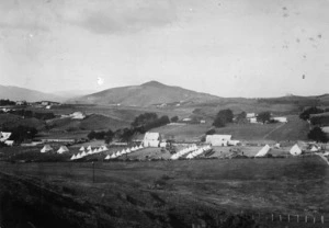Military camp for the 1st contingent of soldiers to the South African War, Karori, Wellington