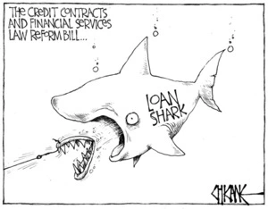 Winter, Mark, 1958- :Loan sharks. 12 April 2014