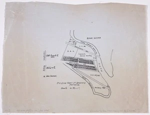 [Creator unknown]: The Gear Meat Co's property, Petone [ms map]. [ca 1926]