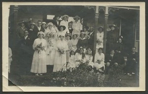 Photograph of Sunley/Monaghan wedding group