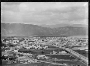 General view of Petone from Korokoro, ca 1902