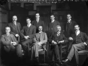 The sons and sons-in-law of James Henry Pope and Helen Grant Rattray
