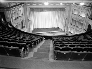 Interior of the St James Theatre, Courtenay Place, Wellington