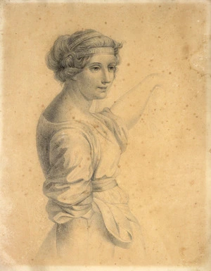 [Greenwood, Sarah (Field)] 1809-1889 :[Copy of a portrait. 1829]