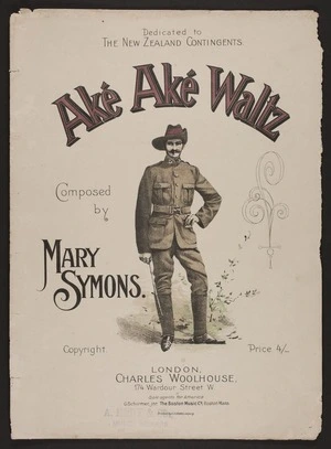 Aké Aké waltz / composed by Mary Symons.