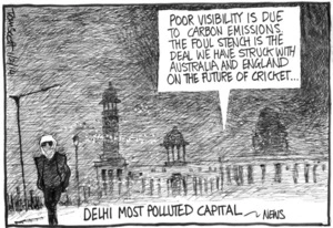 Scott, Thomas, 1947- :Delhi most polluted capital. 1 February 2014