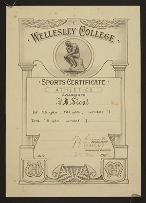 Achievements, certificates and other papers