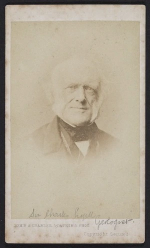 Sir Charles Lyell, Geologist - Photograph taken by John & Charles Watkins (London)