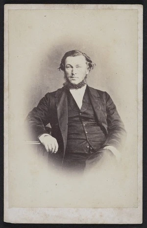 Rev D Jones - Photograph taken by Edward Webbe