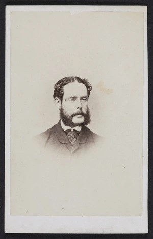 Webster, Hartley (Auckland) fl 1852-1900 :Portrait of Sir J C McNeill