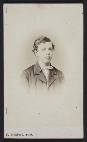 Weisbrod, Friedrich, 1828-1913: Portrait of unidentified man