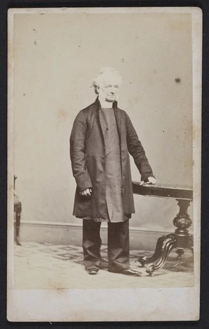 Webster, Hartley (Auckland) fl 1852-1900 :Portrait of Archdeacon Alfred Nesbitt Brown 1803-1884
