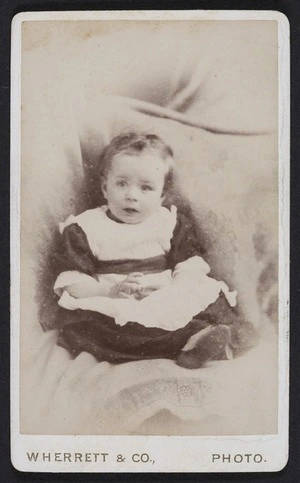 Wherrett, Charles B (Hobart) fl 1862-1900 :Portrait of Thomas Hawkins McVilly b 1885