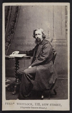 Whitlock, Fred, active 1850s: Portrait of Alfred Russell Wallace