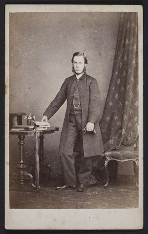 Wing, Adolphus (London) fl 1860s :Portrait of Rev Percy Swann fl 1862