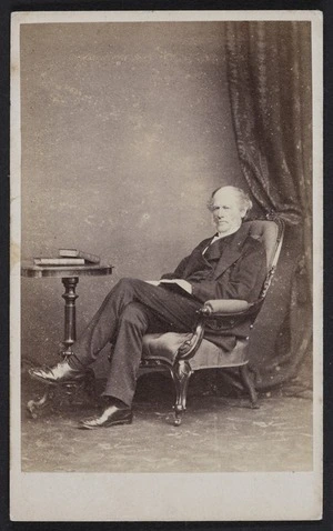 Wing, Adolphus (London) fl 1860s :Portrait of Rev Percy Swann