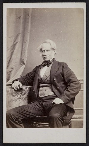 Wrigglesworth, J D (Wellington) fl 1863-1900 :Portrait of Sir John Richardson 1810-1878