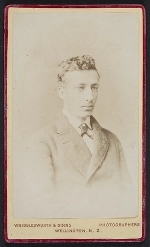 Wrigglesworth & Binns (Wellington) fl 1874-1900 :Portrait of Fairfax Turner