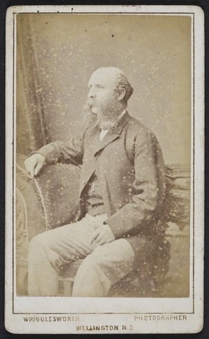 Wrigglesworth, J D (Wellington) fl 1863-1900 :Portrait of Colonel Moule